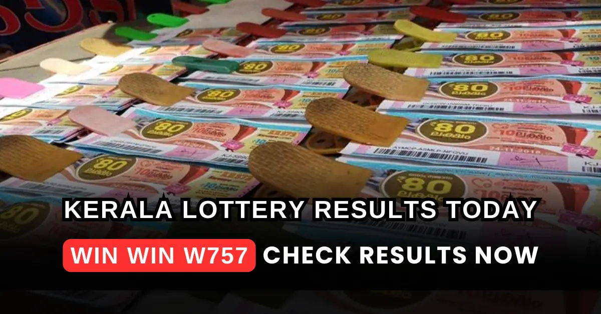 Kerala Lottery Result Today W757